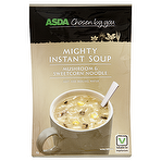 Asda Chosen by You Mighty Instant Soup Mushroom & Sweetcorn Noodle 42g