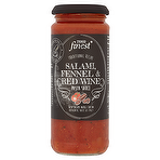 Tesco Finest Salami, Fennel & Red Wine Pasta Sauce 340g