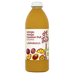 Sainsbury's Orange, Mango & Passion Fruit Smoothie 1L