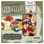 Goodfella's Fresh Italian Style Stonebaked Pizza Goats Cheese & Vegetable Medley 440g