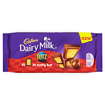 Cadbury Dairy Milk with Ritz Biscuit Chocolate Bar 87g