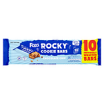Fox's Rocky Cookie Bars Chocolate Chip 10 Individually Wrapped Bars