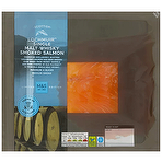 M&S Lochmuir Single Malt Whisky Smoked Salmon 100g