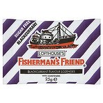 Lofthouse's Fisherman's Friend Sugar Free Blackcurrant Flavour Lozenges with Sweeteners 25g