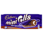 Cadbury 6 Mini Rolls Milk Chocolate with Vanilla Creme