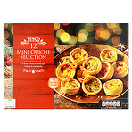 Tesco 12 Mini Quiche Selection 276g