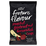 Tesco Finest Feature Flavour Roasted Beetroot and Horseradish Crisps 150g