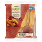 Tesco 8 Garlic All Butter Ciabatta Breadsticks with Tomato Dip 220g
