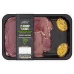 Tesco Finest 2 Rump Steaks with Argentinian Inspired Chimichurri Butter 340g
