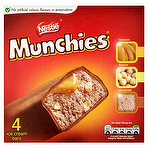 product image - Nestle Munchies Ice Cream Bars 4 Pack 240ml