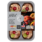 Tesco Finest 6 Pork, Fruit & Brandy Stuffing Portions 300g