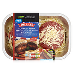Asda Chosen by You American Boston Rump Beef Burgers with BBQ Melt 325g