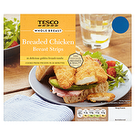 product image - Tesco Breaded Chicken Breast Strips 300g