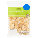 Tesco Cracked Black Pepper Croutons 28g
