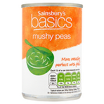 Sainsbury's Basics Mushy Peas 300g
