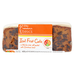 Sainsbury's Basics Iced Fruit Cake 400g