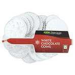 product image - Asda Chosen by You White Chocolate Coins 90g