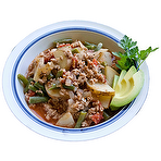 Turkey Mince, Stewed