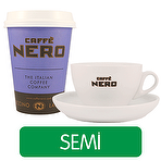 Caffe Nero Latte - With Sugar Free Syrup Shot (semi skimmed milk)