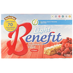 Aldi Harvest Morn Light Benefit Summer Fruit Bars 6 x 21g