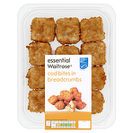 Essential Waitrose Cod Bites in Breadcrumbs 240g