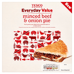 Tesco Everyday Value Minced Beef & Onion Pie 500g