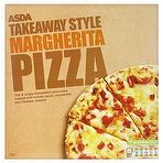 Asda Takeaway Style Margherita Pizza 720g