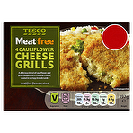product image - Tesco Meat Free 4 Cauliflower Cheese Grills 397g