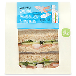 product image - Waitrose Good to Go Smoked Salmon & King Prawn Sandwich