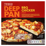 product image - Tesco Deep Pan BBQ Chicken Pizza 392g