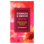 Sainsbury's 20 Echinacea & Hibiscus Infusion Bags 40g