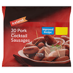 product image - Iceland 30 Pork Cocktail Sausages 420g