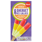 product image - Tesco Sherbet Ice Lollies 8 x 35ml