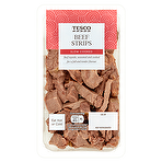 Tesco Beef Strips 120g