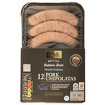 Aldi Specially Selected 12 Pork Chipolatas Sausages 375g