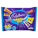Cadbury Maxi Mix 45 Treatsize Packs 690g Bassetts Jelly Babies Minis