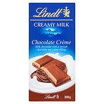 product image - Lindt Creamy Milk Chocolate Crème 100g