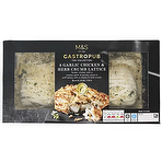 M&S Gastropub 2 Garlic Chicken and Herb Crumb Lattice 494g