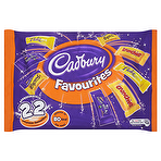 product image - Cadbury Favourites 22 Treatsize Packs 350g Cadbury Dairy Milk 