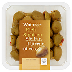 Waitrose Sicilian Paterno Olives 200g