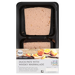 Tesco Finest Duck Pate with Whisky Marmalade 2 x 60g