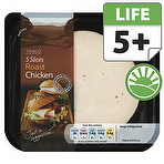 Tesco 5 Slices Roast Chicken 128g