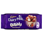 Cadbury Dairy Milk Bubbly White Chocolate Centre Bar 100g