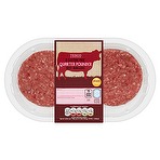 Tesco 2 Gluten Free Quarter Pounder Beef Burgers 227g