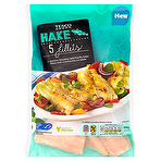 Tesco Frozen Hake Fillets 500g