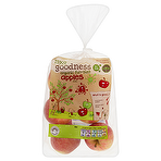 Tesco Goodness Organic Fun-Size Apples x 6