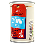Tesco Ingredients Light Coconut Milk 400ml