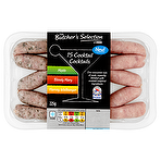 The Butcher's Selection at Asda 15 Cocktail Cocktails 225g Harvey Wallbanger Cocktail Sausages