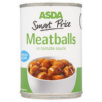 product image - Asda Smart Price Meatballs in Tomato Sauce 392g