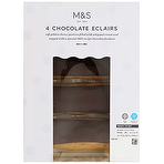 M&S 4 Chocolate Eclairs 175g